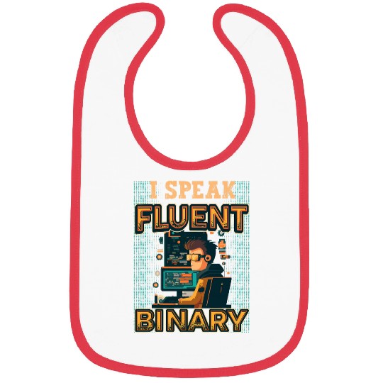 I Speak Fluent Binary Code Programmer 1 Bibs