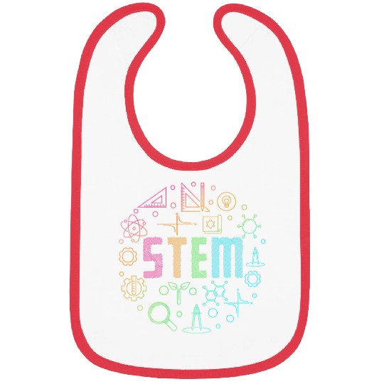 STEM Science Technology Engineering Math Teacher Gifts Bibs