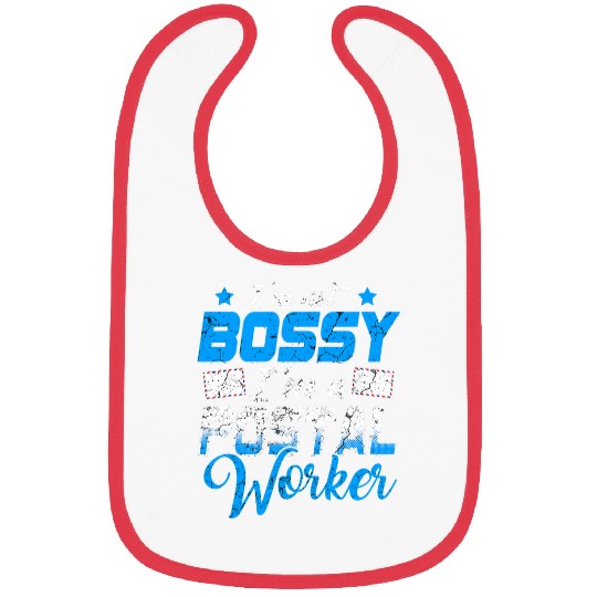 mailman postman postal worker 32 Bibs