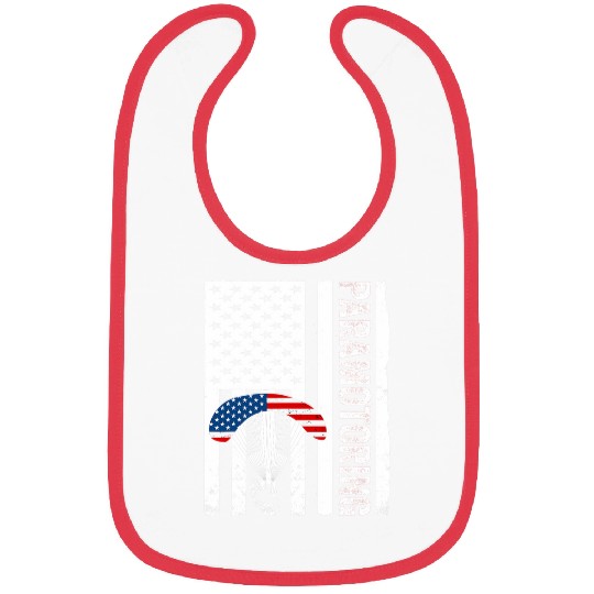USA Flag American Paramotor Pilot Paramotoring Bibs