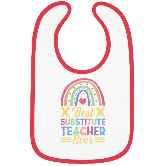 Substitute Teacher 14 Bibs