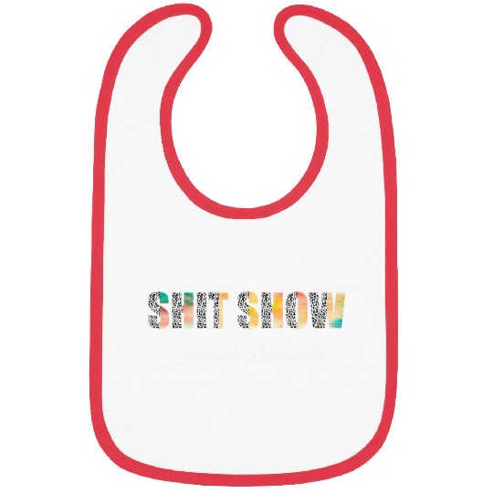 ShitShow Supervisor Funny Mom Boss Manager Coordinator Bibs