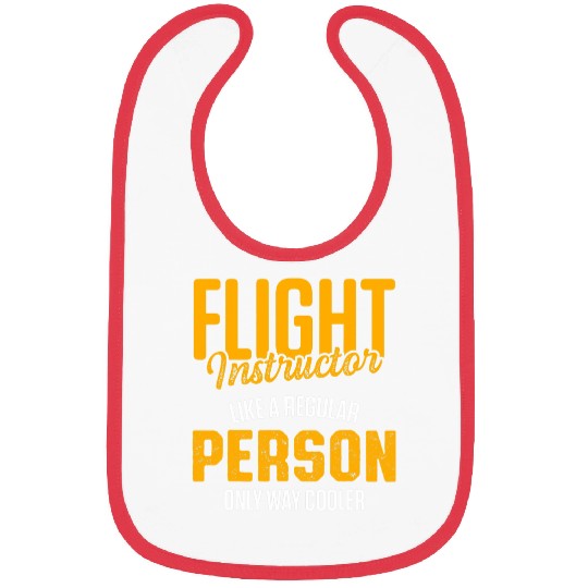 Flight Instructor Pilot Aviation Trainer 39 Bibs
