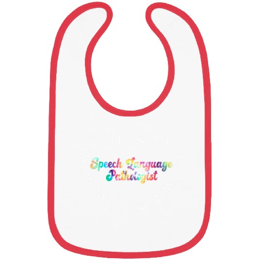 SLP Speech Language Pathologist Speech Therapy 7 Bibs