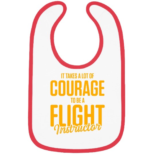 Flight Instructor Pilot Aviation Trainer 42 Bibs