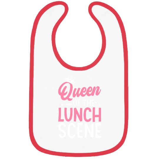 Cafeteria Worker Queen Queen Of The Lunch Scene Bibs
