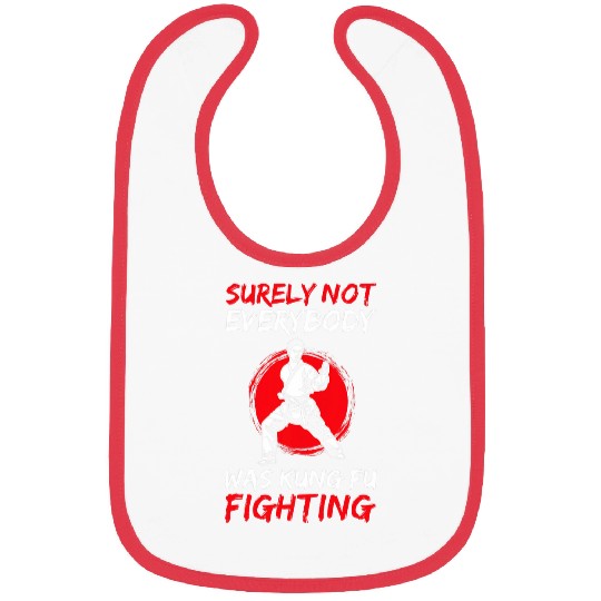 Surely not everybody was Kung Fu Fighting for Karate Fan Bibs