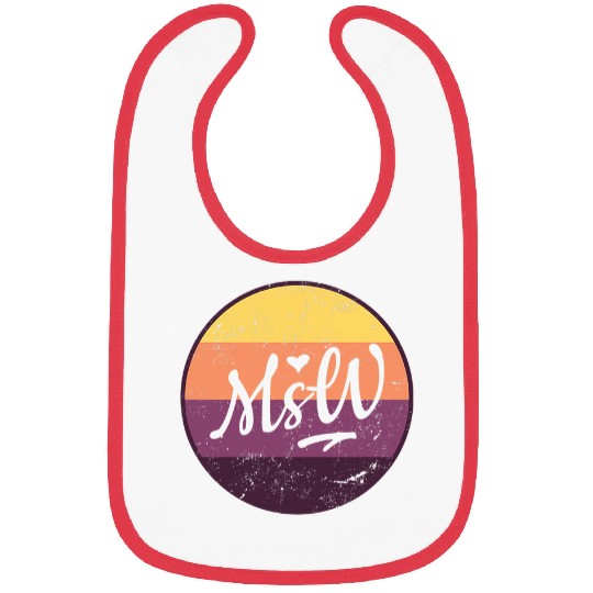 Sunset MSW Social Worker Bibs