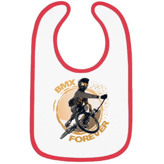 BMX FOREVER vintages retro bicycle racer Bibs