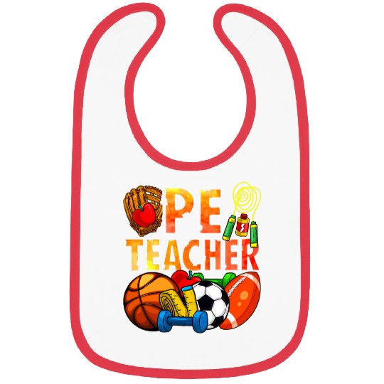 Physical Education Funny PE Teacher Back To School Teaching Bibs