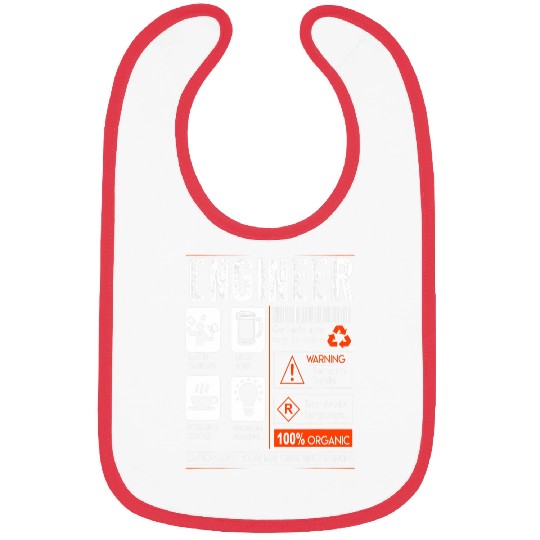Funny Engineer Engineering Student Bibs
