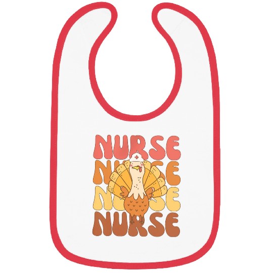 nurses thanksgiving turkey friendsgiving fall autumn Bibs