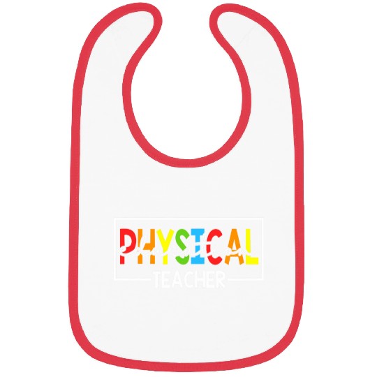 Physical Education Teaching Lover PE Teacher Back To School Bibs