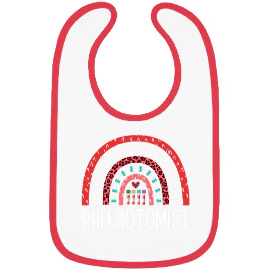 Rainbows and Butterflies Phlebotomist Phlebotomy Tech RN Bibs
