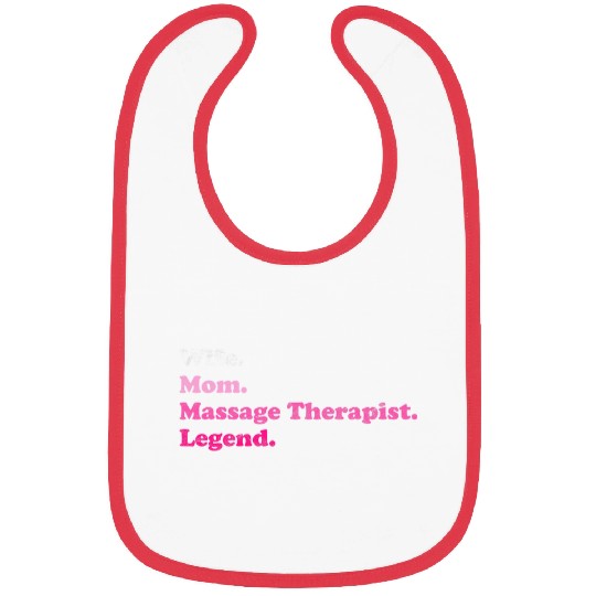 Massage Therapist for Mom or Wife for Mothers Day Bibs