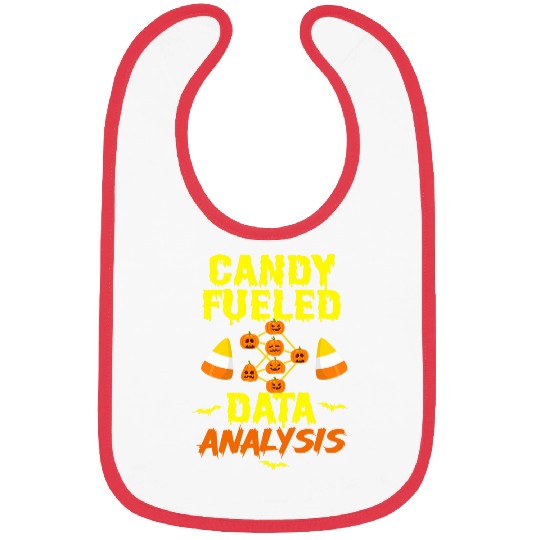 Halloween Data Scientist Mining Analyst Statistics Data Nerd 3 Bibs