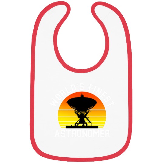 Worlds Finest Astronomer Future Astronomy Worker Lover Bibs