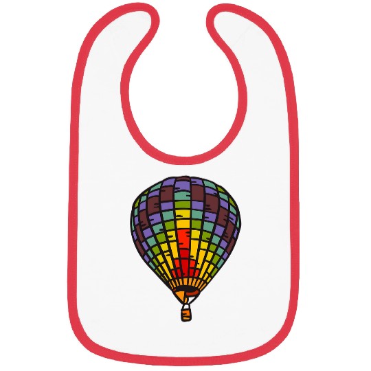 Soar High With Exquisite Air Balloon Design Bibs