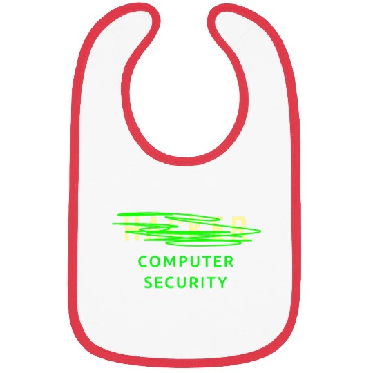 Computer Security Funny Programmer Hackathon Costume Bibs