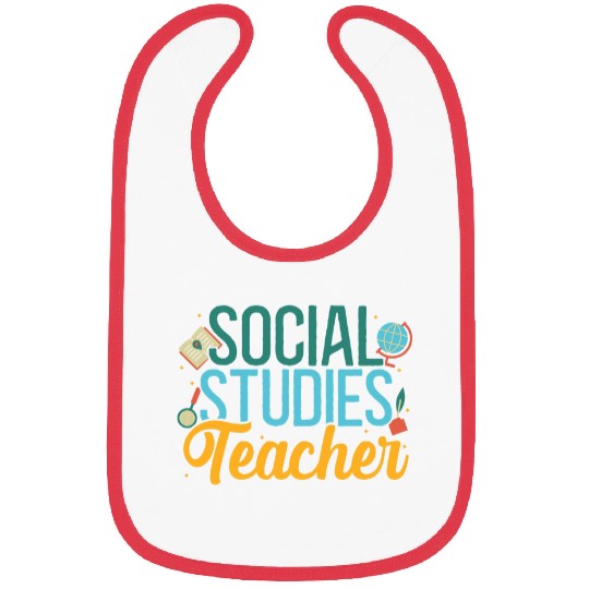 Social Studies Teacher Sociologist History Social Science Bibs