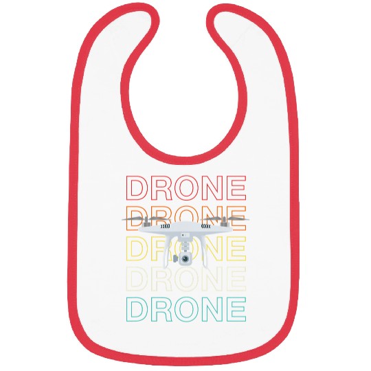 vintages drone pilot Bibs