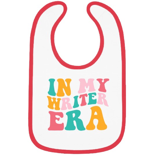 In My Writer Era Groovy Book Writer Bibs