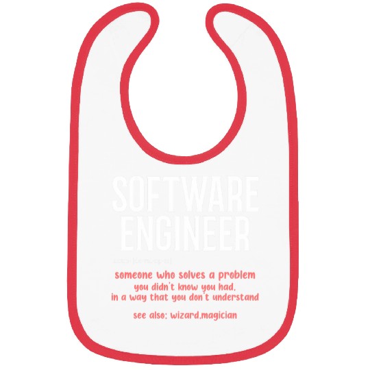 Software Engineer Definition Computer Programmer Developer Bibs