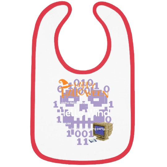Halloween Programmer Coder Software Web Developer Coding 12 Bibs