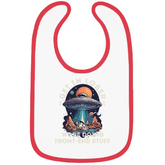 Software Developer Programmer Funny FrontEnd Coding Bibs