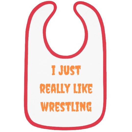 Wrestling and Sports Halloween Spooky Fall Autumn Wrestler Bibs