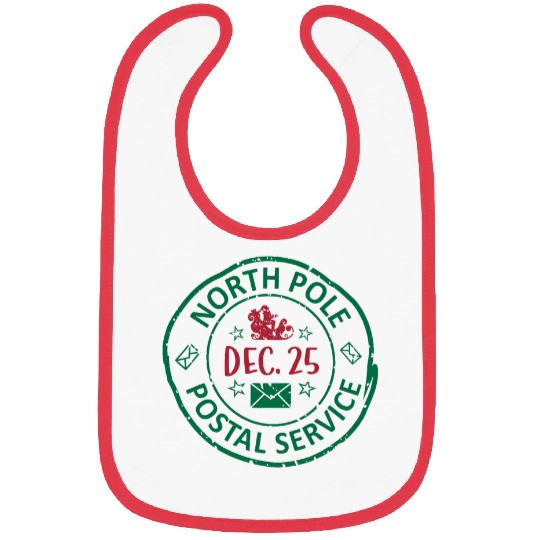 Mailman Postman Postal Worker Mail Carrier Christmas Bibs