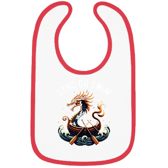 Dragon Boat Racing Paddle Sync Or Swim 1 Bibs