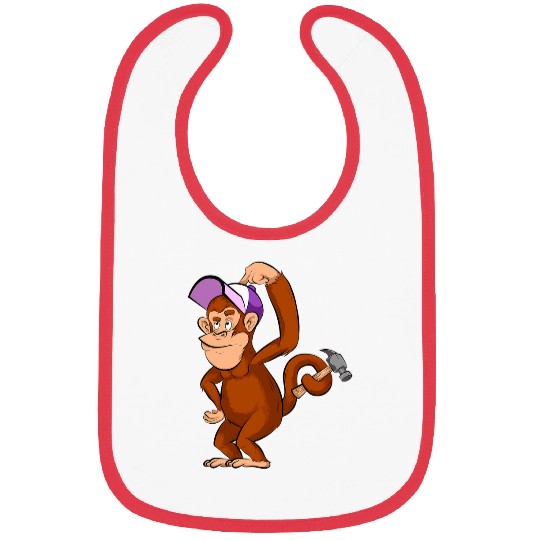 Something Went Wrong Support Monkey Support Worker Bibs