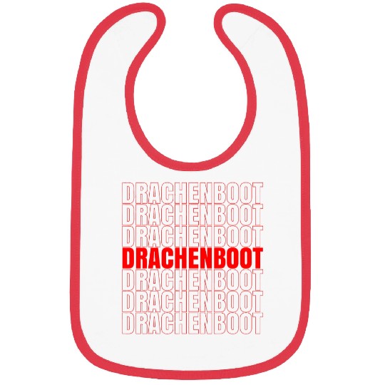 Dragon Boat Lettering Paddler Gift Bibs