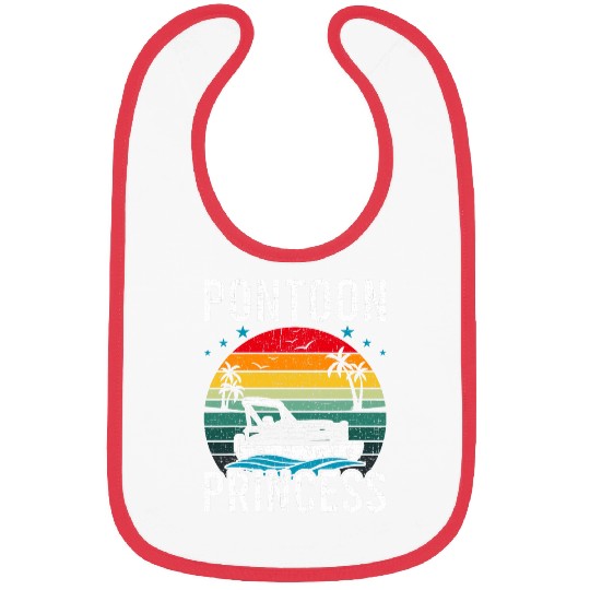 Pontoon Princess Captain Boat Pontooning Bibs