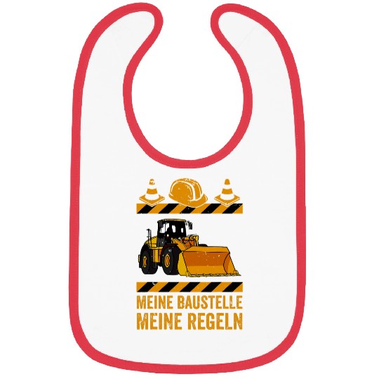 Wheel loader construction site building worker 19 Bibs