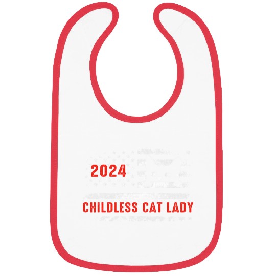 2024 Childless Cat Lady Bibs