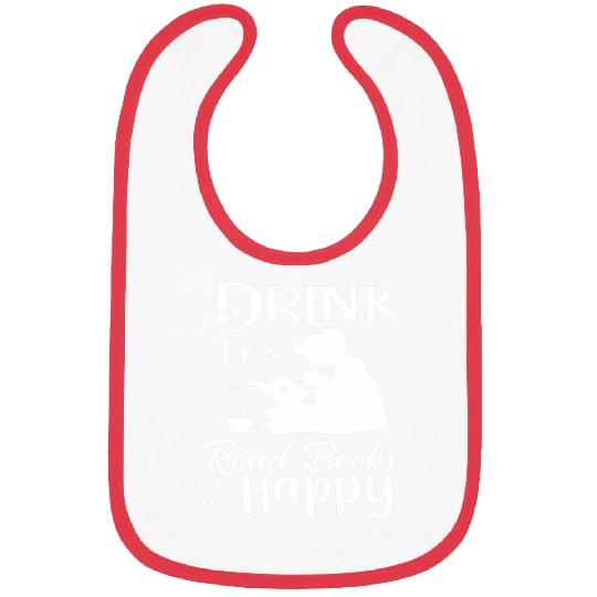 Drink Tea And Reading Books Happy Bibs