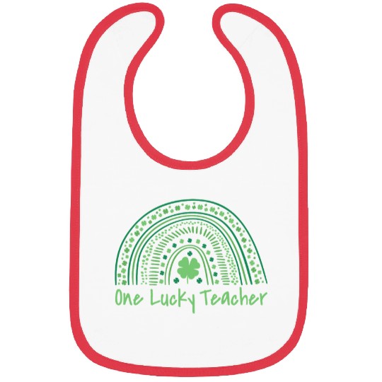 VXLS Teacher Teaching homesschooling Education Shamrock Bibs