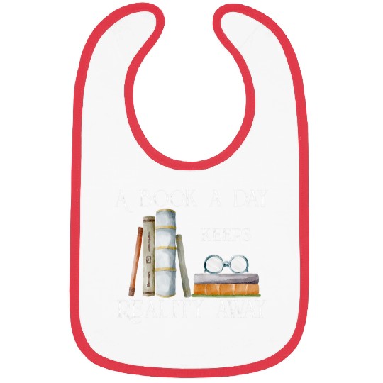 Book obsessed funny quote for book lovers readers Bibs