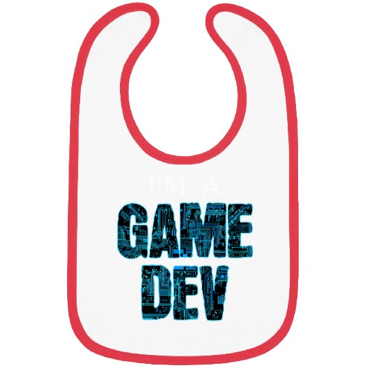 Im a Game Dev Computer Circuit Programming Bibs