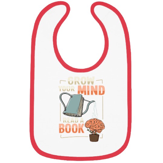 Reading Book Nerd Designs for a Librarian and Book Reader Bibs