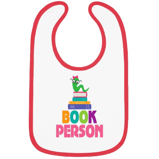 Reading Book Lover Gift Funny Bookworm Bibs