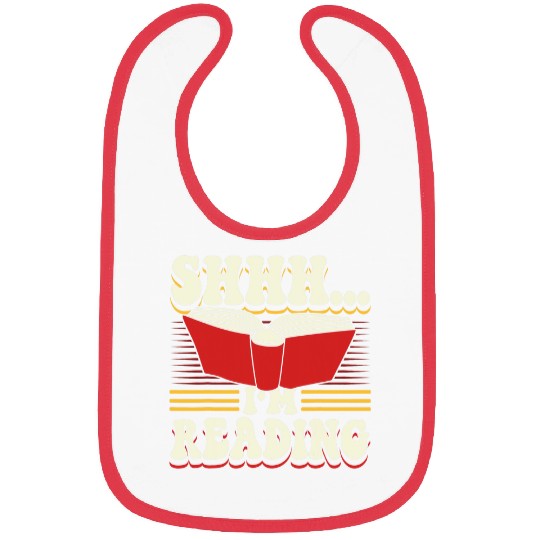 Reading Book Lover ShhhIm Reading Bibs