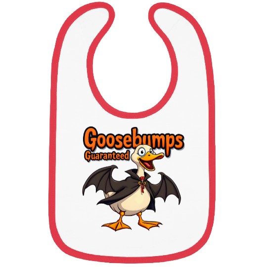 Goosebumps Guaranteed Funny Halloween Bibs