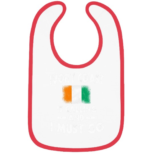 Ivory Coast Is Calling And I Must Go Ivorian Flag Wear Bibs