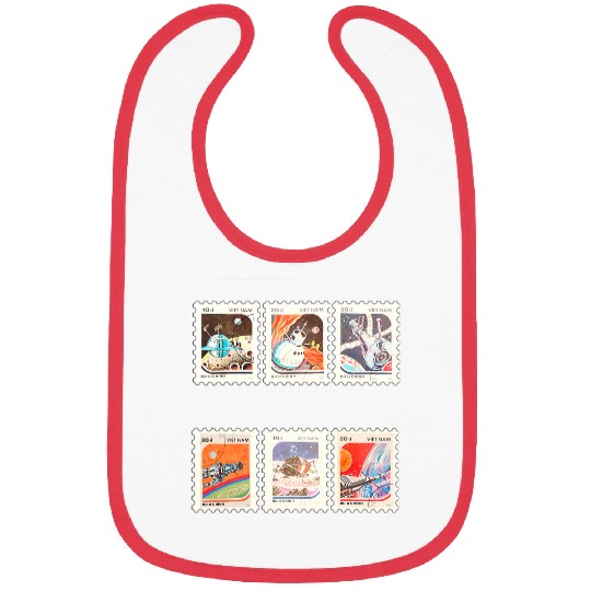 1988 Vietnam Space Stamp Bibs