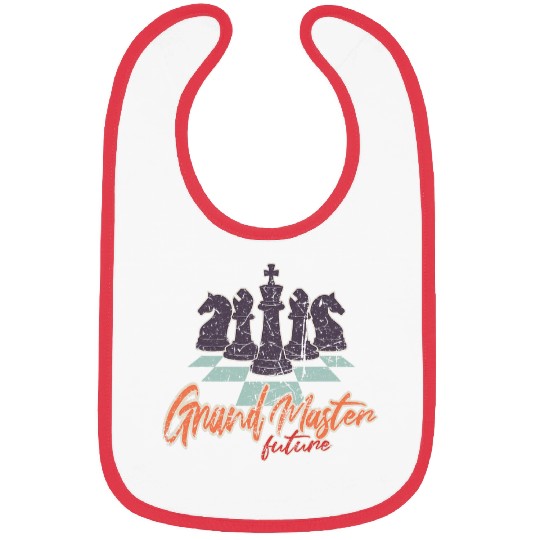 Grandmaster Future challenge retro board game determination Bibs