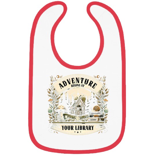 Adventure Begins At Your Library Summer Reading 2024 vintagess Bibs