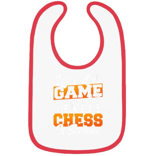 Checkmate Chess Lover Knight Chess Club Design 1 Bibs